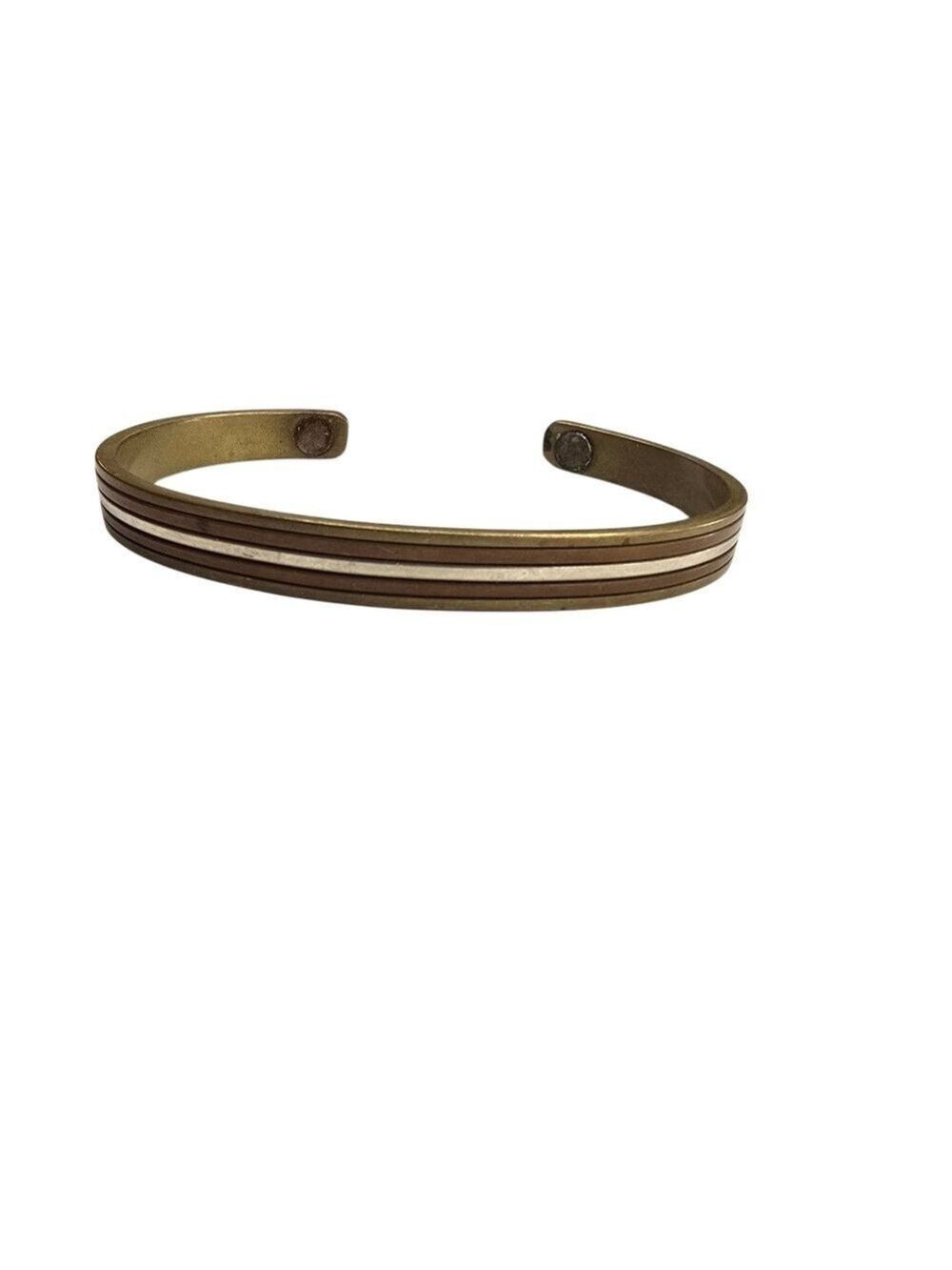 Brown Thin Cuff Bracelet